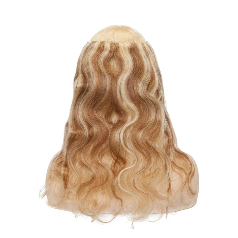 human hair halo extensions