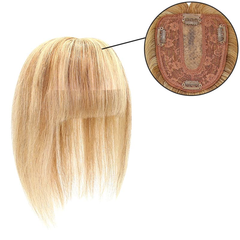 Susan ︳Blonde Wigs With Bang For Women, 6-18", 10*12cm Base E-LITCHI