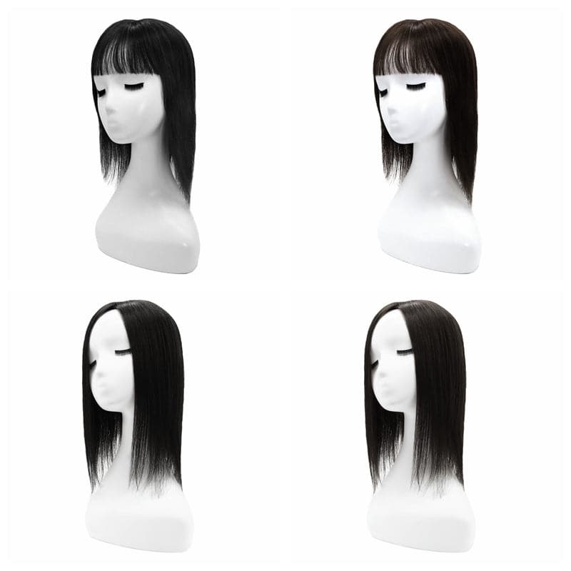 human hair topper for women