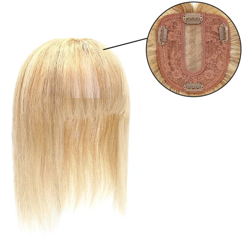human hair toppers with highlights