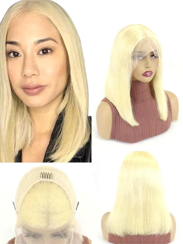 Blonde Hairstyles Wigs | Bleach Blonde Wigs | E-LITCHI Hair
