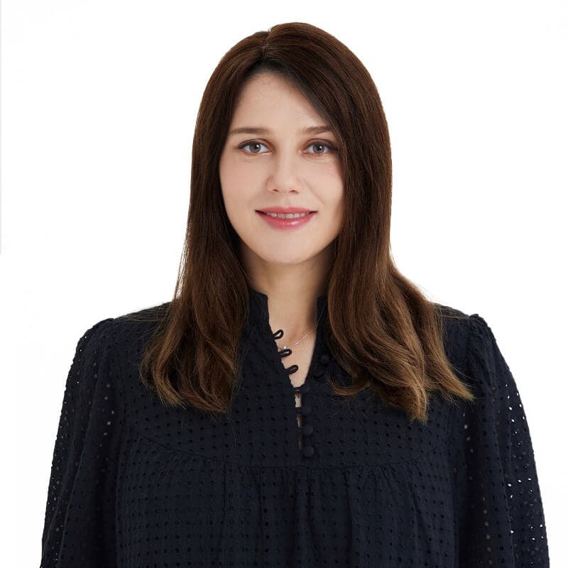 Daisy ︳Human Hair Topper For Women Thinning Crown 6*9cm Clearance E-LITCHI