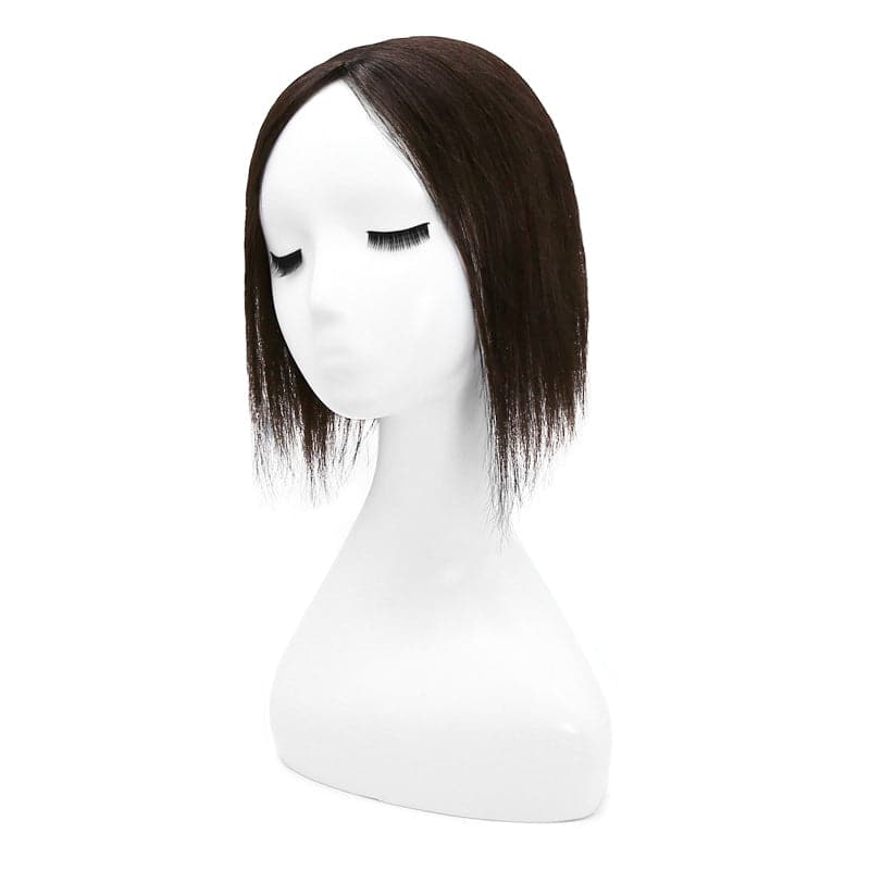 Susan ︳Dark Brown Human Hair Topper For Women Thinning Crown 10*12cm Silk Base E-LITCHI