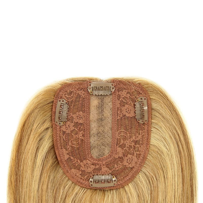 human hair toppers with highlights