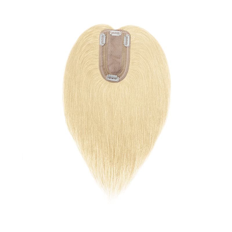 Platinum Blonde Topper | Women Thinning Crown | E-LITCHI Hair