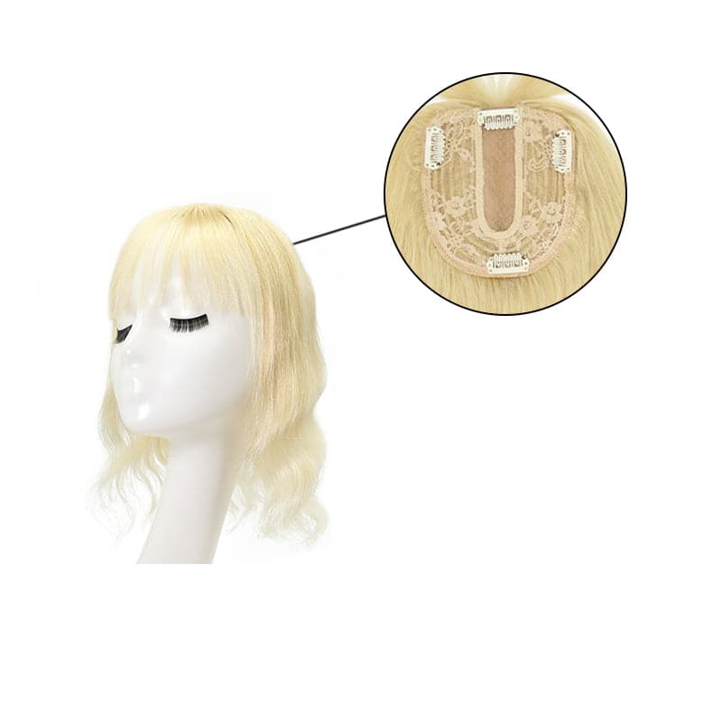 Susan ︳Blonde 10*12 Silk Base Human Hair Topper E-LITCHI