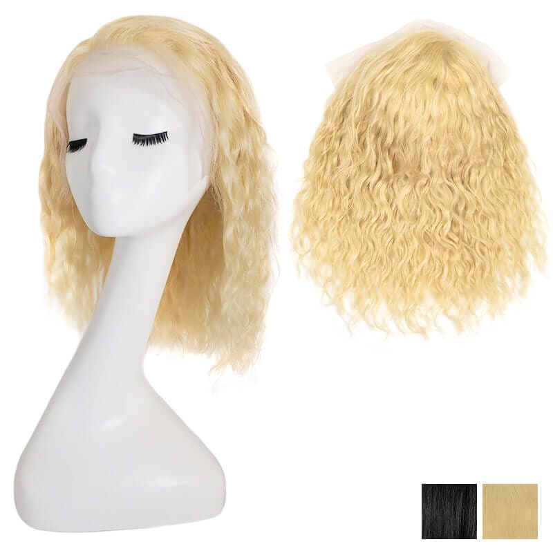 Lace Front 13x4 Echthaar-Perücken, Bob, gewellt oder gerade, Seitenscheitel oder Mittelscheitel, alle Farbtöne