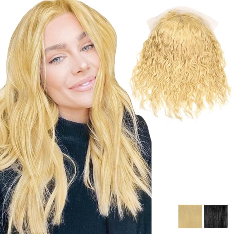 Perruques de cheveux humains Lace Front 13x4 Bob ondulées ou droites avec raie latérale ou raie au milieu toutes les nuances