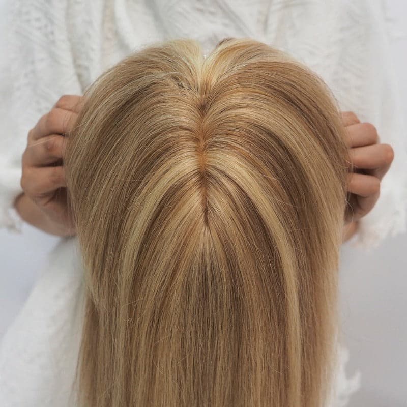 hair topper with side bangs