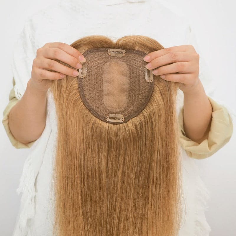 hair topper with bangs