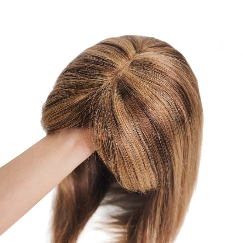 hair topper with side bangs