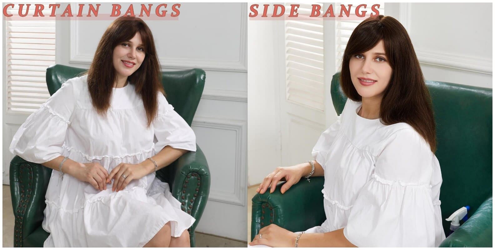 Hair Topper Bangs | Thinning Hair Women | E-LITCHI Hair