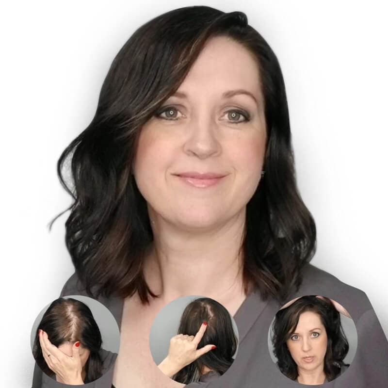 Human Hair Topper | Thinning Wigs Hair | E-LITCHI Hair