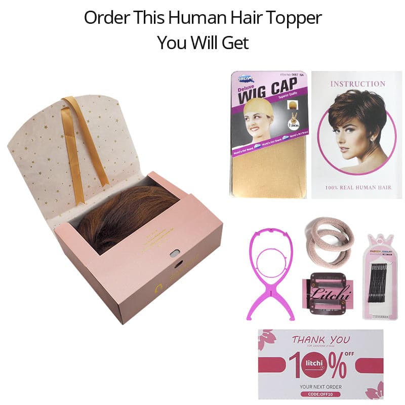 Lace Front 13x4 Human Hair Long Wigs Wavy Black Ombre Mix Bronde Auburn Side Part E-LITCHI Hair