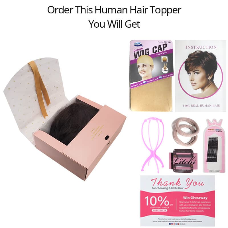 Short Pixie Human Hair Wigs With Bangs Free Parted Glueless Dark Brown