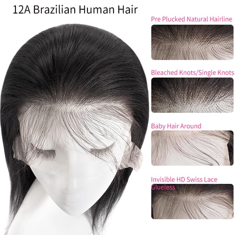 Lace Front Human Hair Wigs