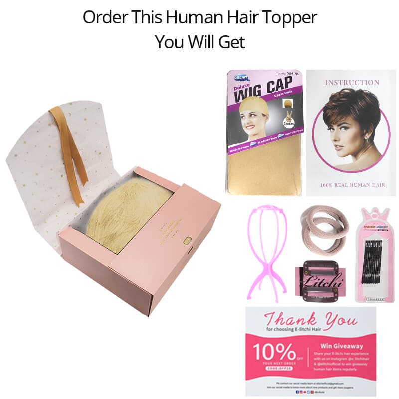 Short Pixie Cut Human Hair Wigs Lace Front Wavy Bob Wig Black Blonde & Ombre