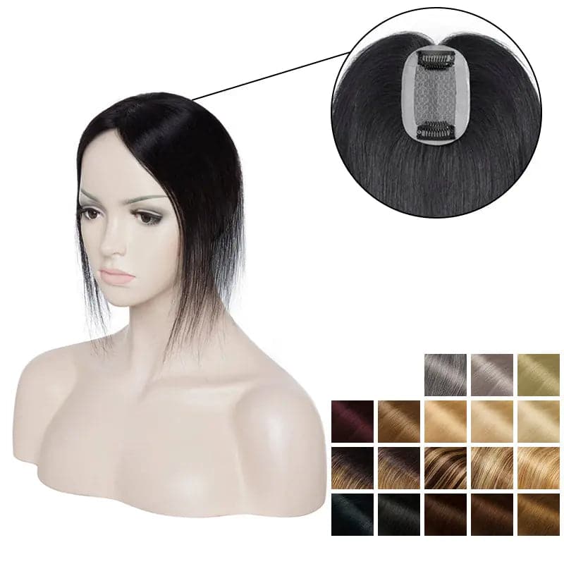 Daisy ︳Human Hair Topper For Women Thinning Crown 6*9cm Clearance E-LITCHI