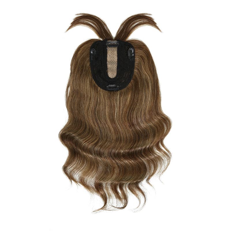 Susa Caramenl Topper | Highlight Wavy Hair Topper | E-LITCHI Hair