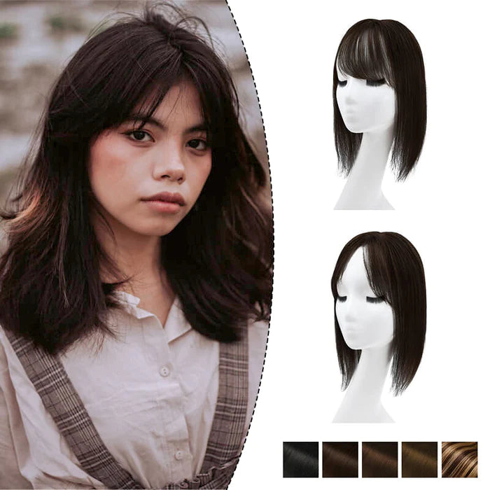 Dark Brown Hair Topper | Daphne Brown Hair