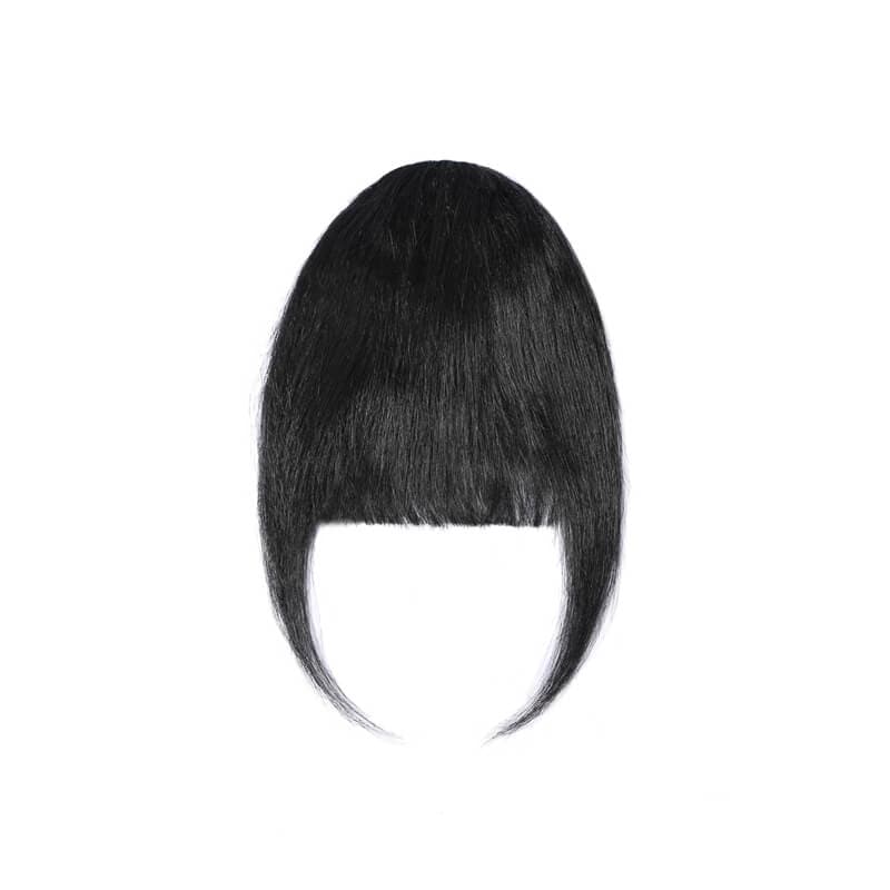 Blunt Bangs for Round Face