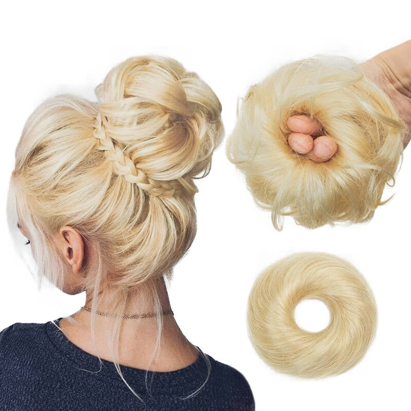 Hair bun for weddings