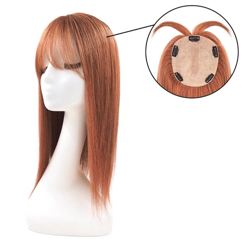 human hair topper