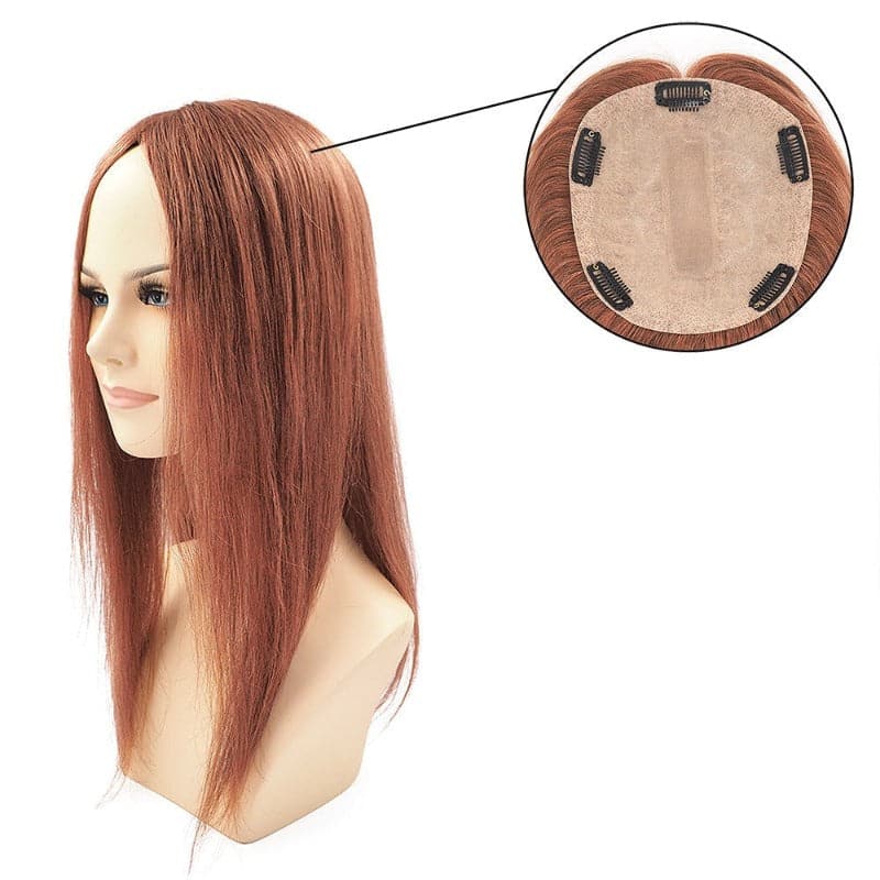 auburn hair topper