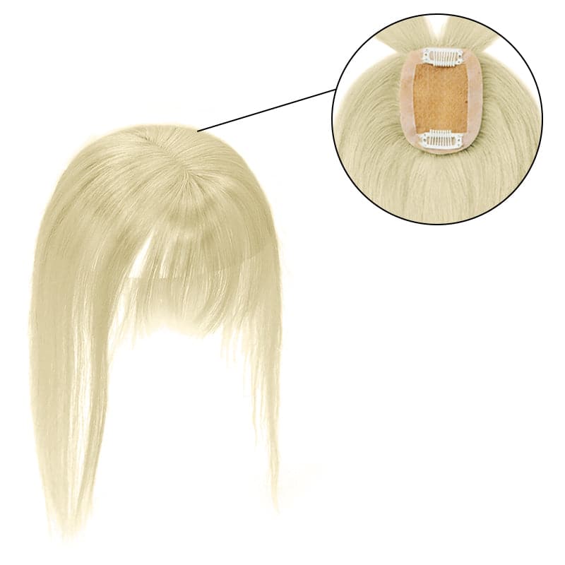 E-litchi human hair toppers