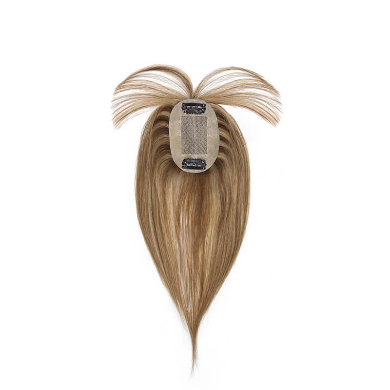 silk base human hair toppers