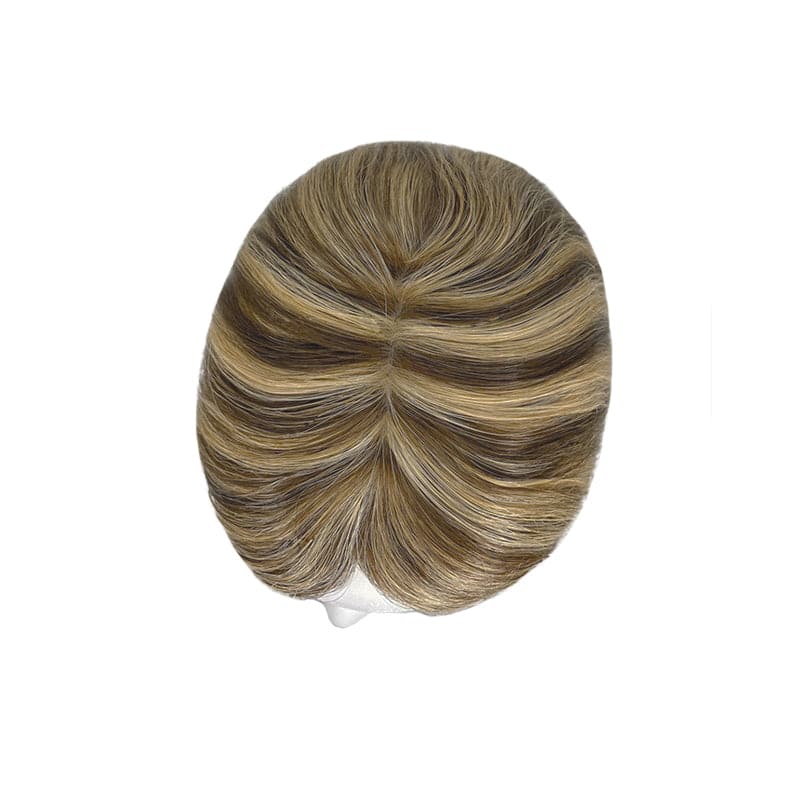 low density human hair toppers