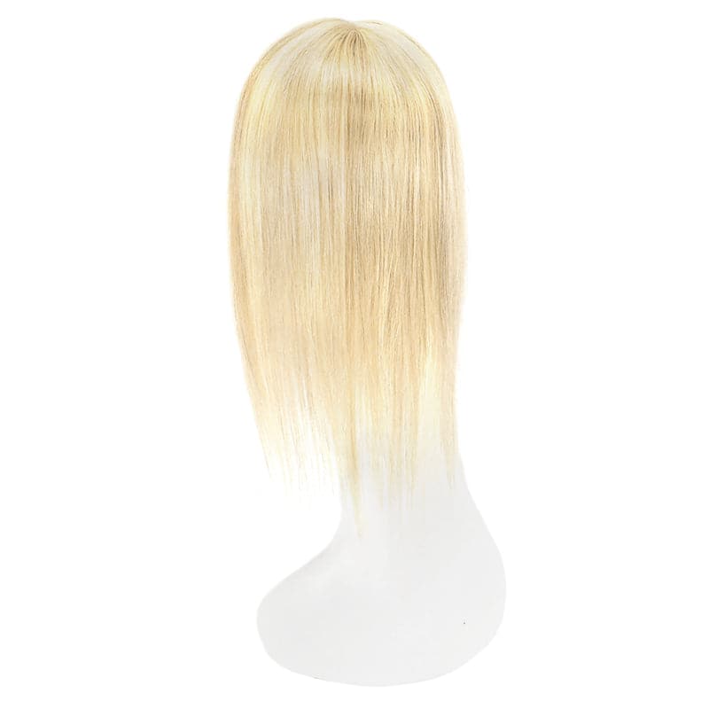Human Hair Topper Thinning Hair | 13-15cm Silk Wig | E-LITCHI Hair