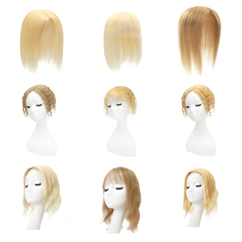Susan ︳Blonde 10*12 Silk Base Human Hair Topper E-LITCHI