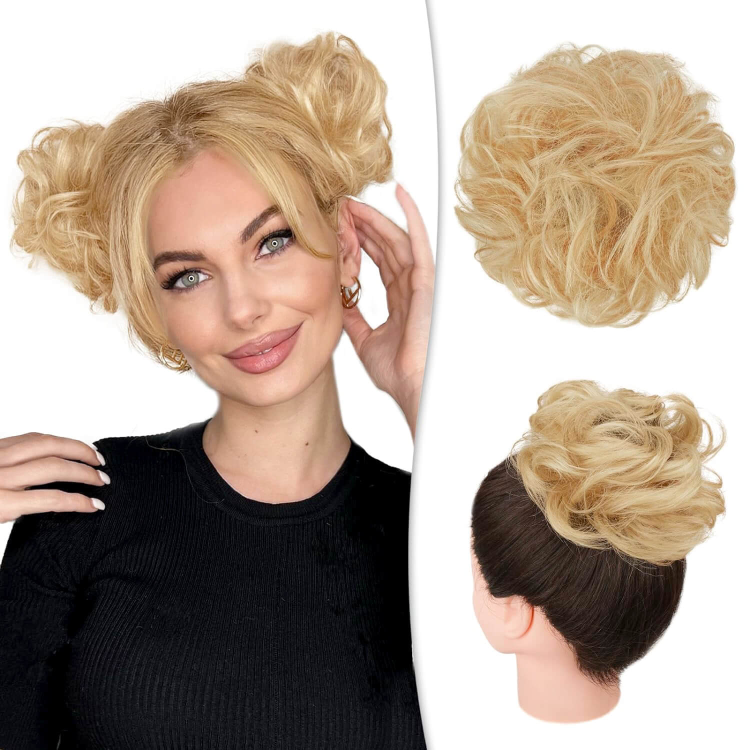 Messy Chignon Bun