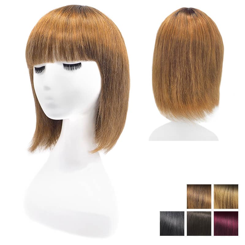 wigs human hair short