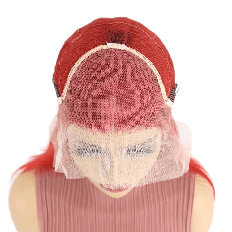 Short Bob Wigs Human Hair 13x4 Lace Front Straight Middle Parted Hairstyles All Shades