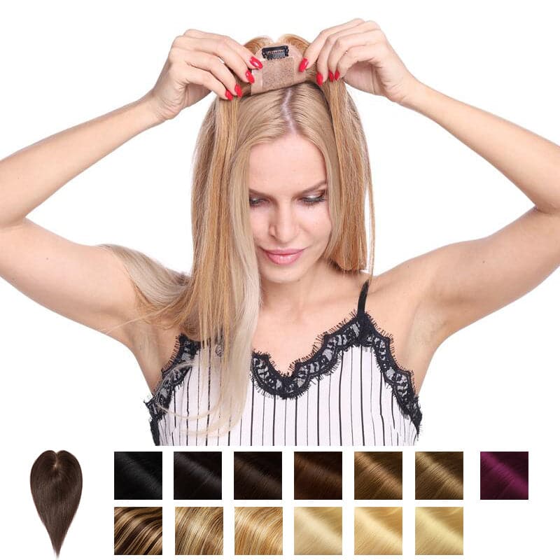 highlight human hair toppers