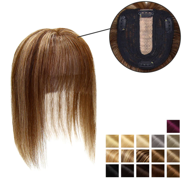 Is A Human Hair Topper with Bangs Right For Your Face?