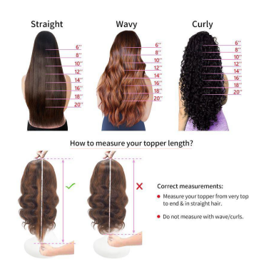 Hair Size Chart: Which Length and Hairstyle Suit You Best?