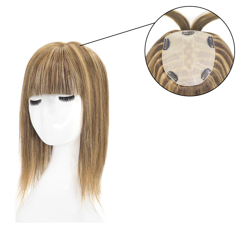 Why Human Hair Topper With Bangs Is Your New Favorite Beauty Accessory