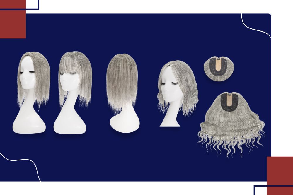 How Gray Hair Toppers Create Fullness Without the Wig Look