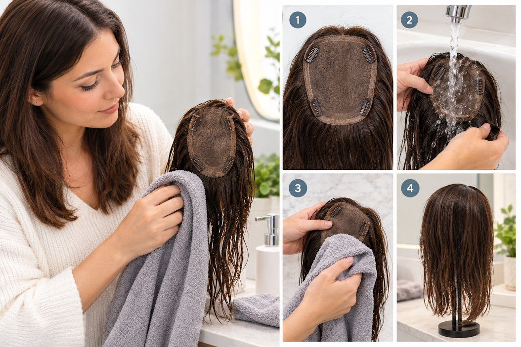 What Should You Do If Your Hair Topper Gets Wet? A Care Guide