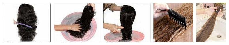 How To Wash Clip-in Hair Extensions?