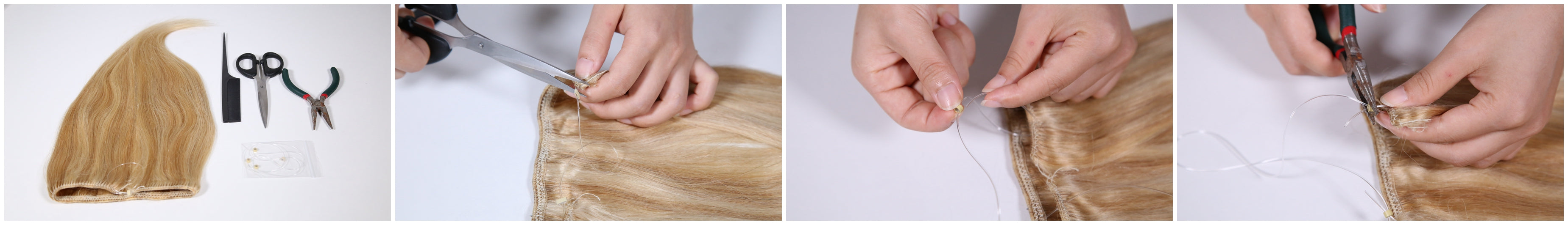 How To Adjust Our Halo Hair Extensions?