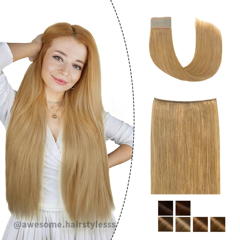 halo hair extensions for thin hair