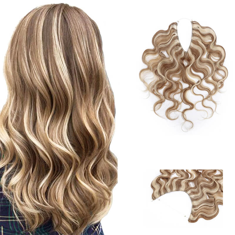 human hair halo extensions