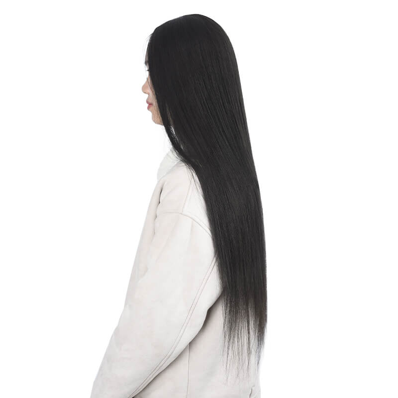 Summer ︳28 Inch Long Hand Tied Full Silk Base Human Hair Topper