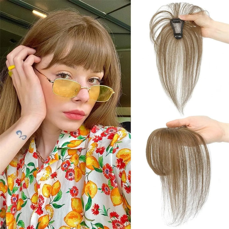 air bangs real hair