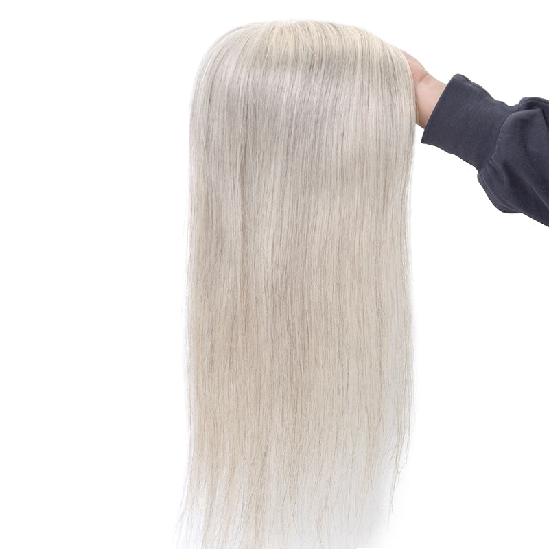 Summer ︳Lightweight 3x5" Human Hair Topper Full Silk Base All Shades