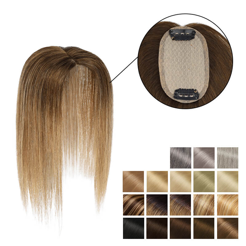 ombre human hair toppers